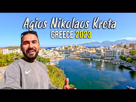 Agios Nikolaos: A Lovely Town to Walk Around, Kreta Greece 2023