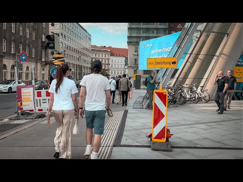 Vienna Walk Leopoldstadt (2nd District), July 2023 | 4K HDR