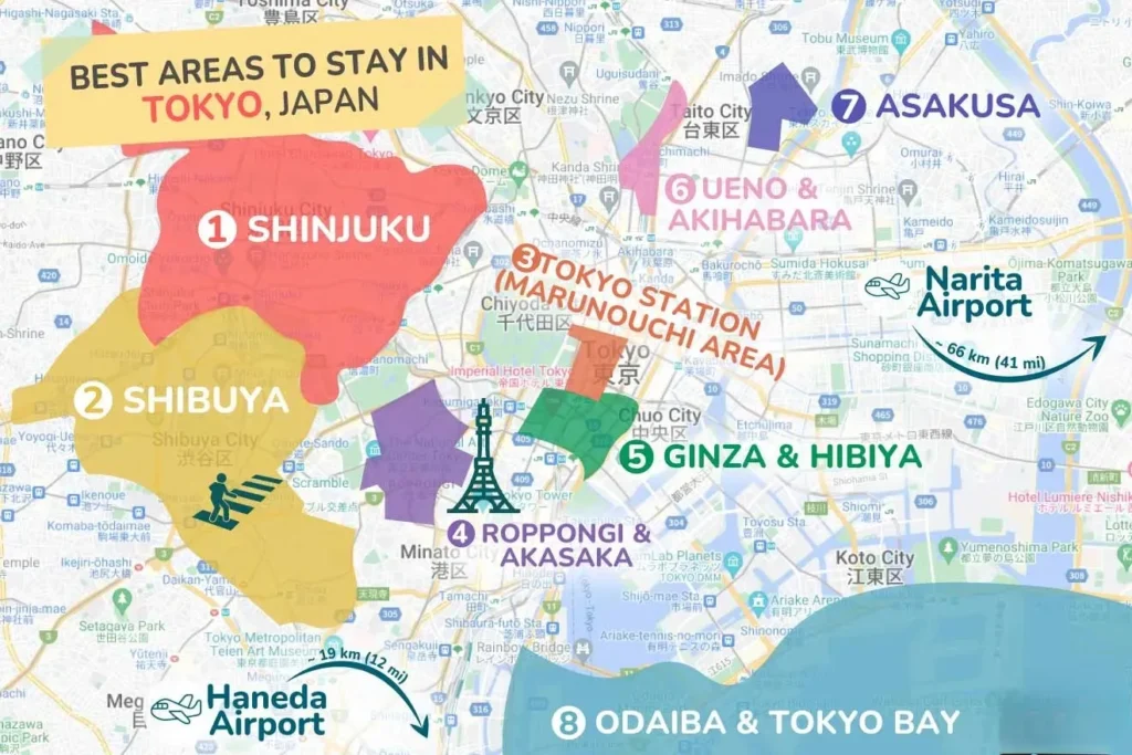 Onde ficar em Tóquio: 8 áreas e os melhores hotéis em Tóquio 🇯🇵 6 Onde ficar em Tóquio: 8 áreas e os melhores hotéis em Tóquio 🇯🇵 5