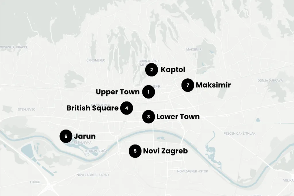 Alojamiento en Zagreb: 8 mejores zonas y guía de hoteles 🇭🇷 4 Alojamiento en Zagreb: 8 mejores zonas y guía de hoteles 🇭🇷 3